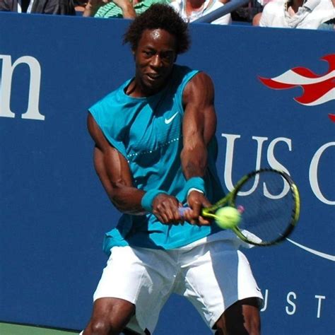 black tennis male player